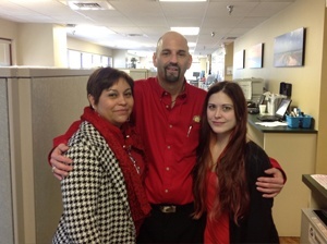 Dr. Grosser Staff.Emelda, Wade and Samantha.