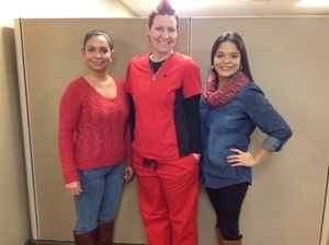 Dr. Thomas Staff. Kelly, Christina and Crystal