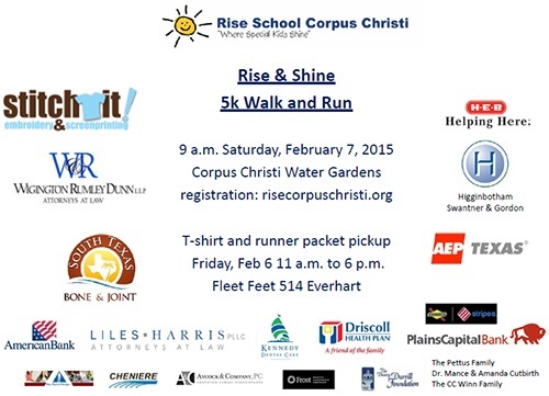 South Texas Bone & Joint supporting Rise & Shine 5k Walk & Run